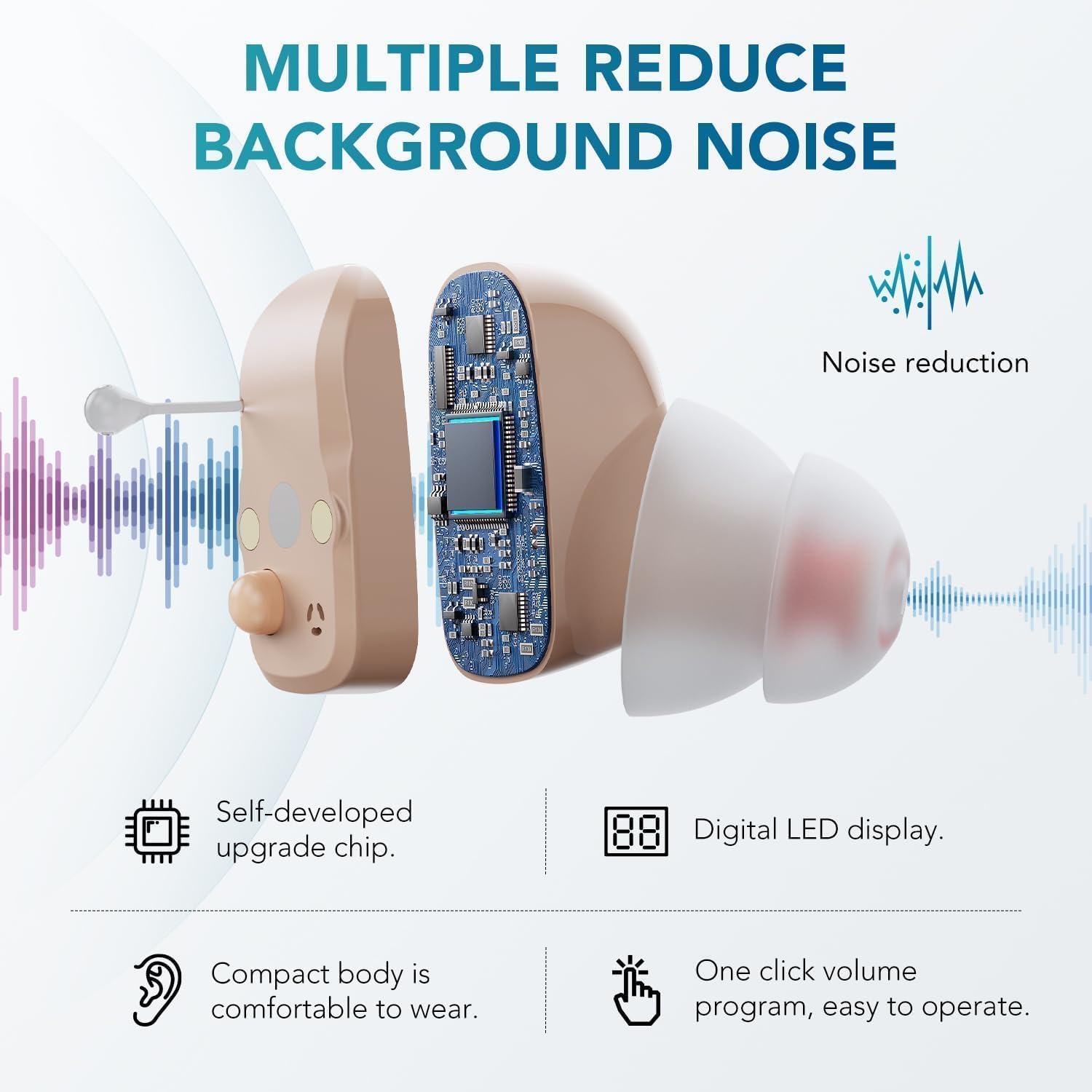 AudioClear Pro Invisible Design